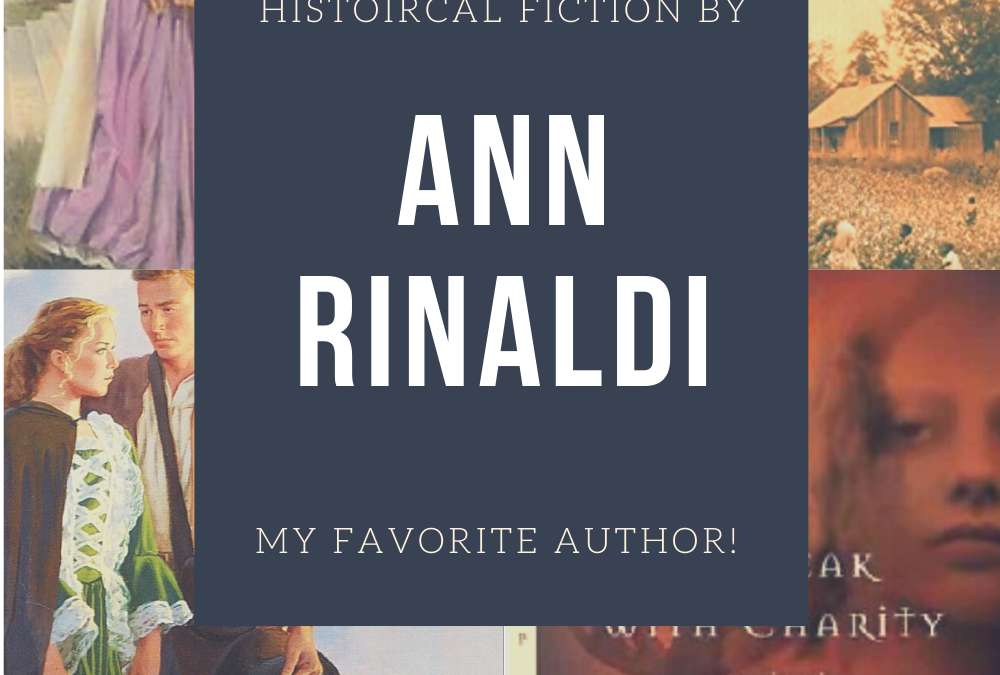 Author Spotlight: Books by Ann Rinaldi