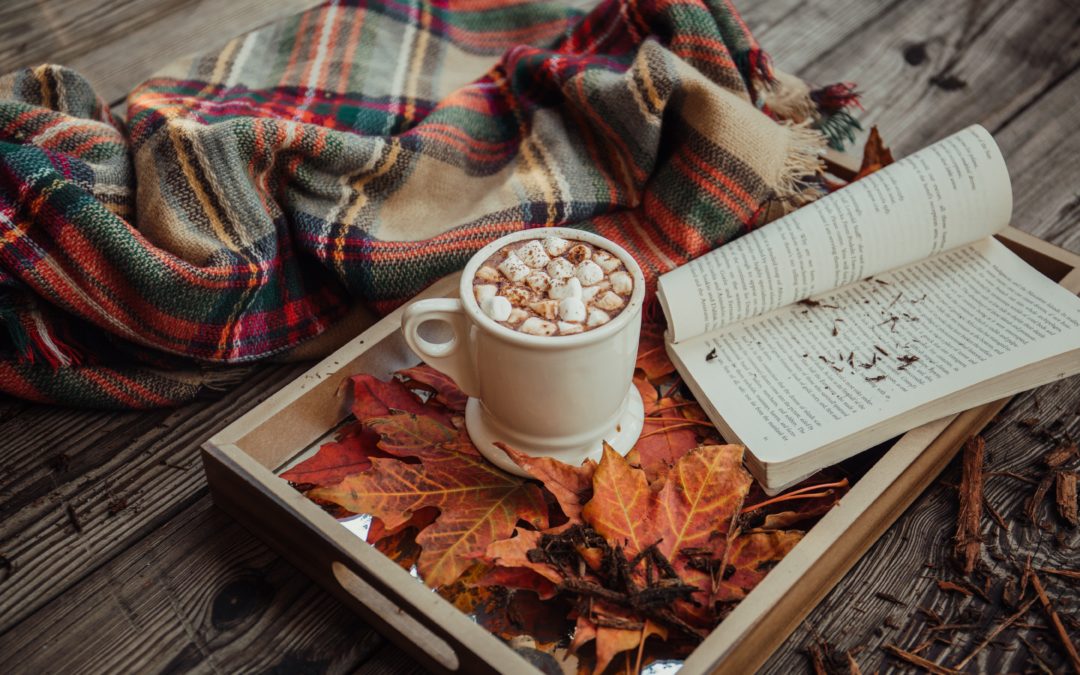 Hot chocolate and reading