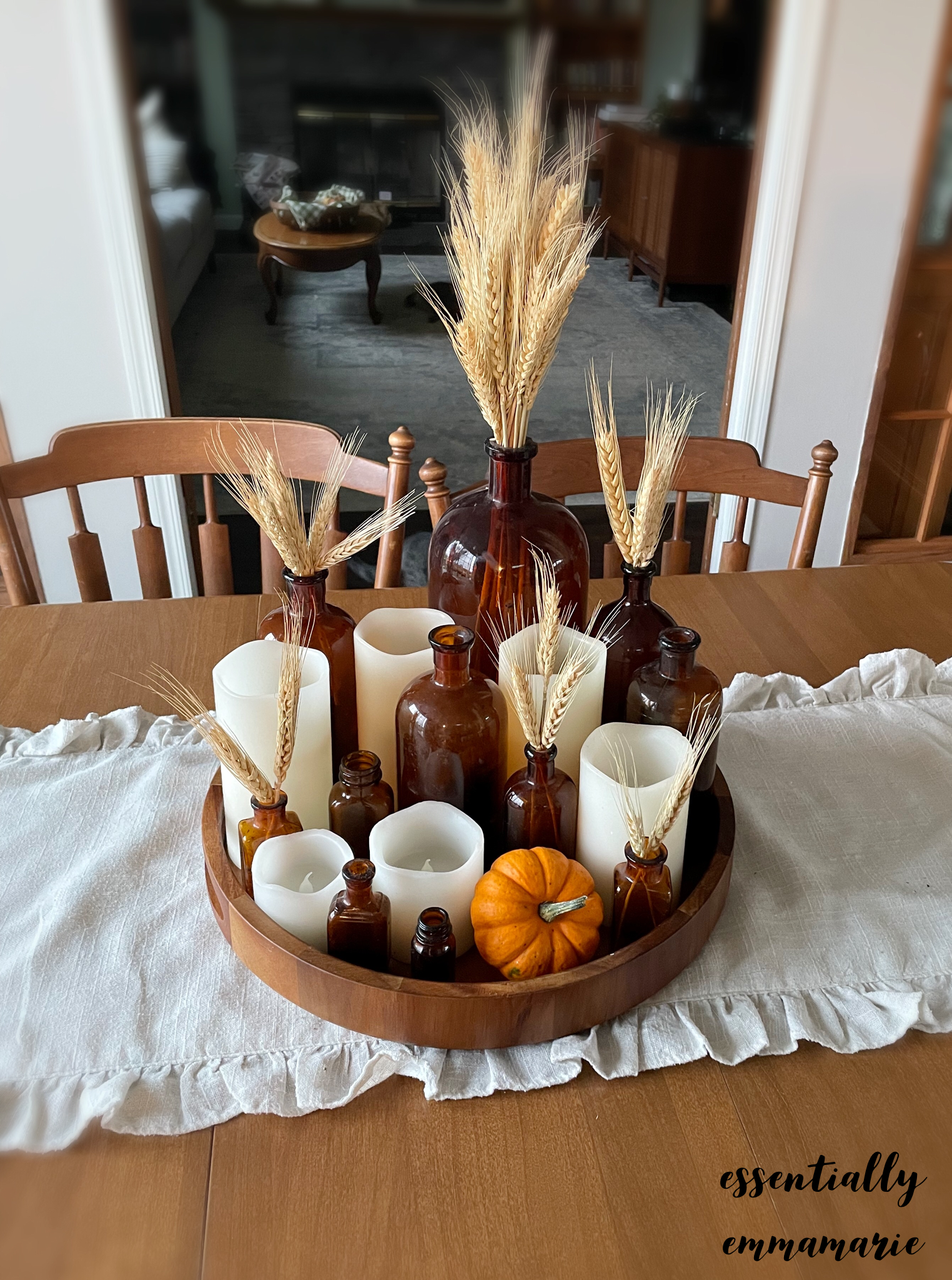 fall centerpiece