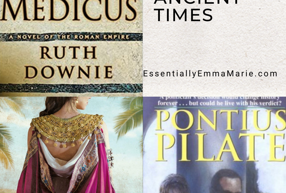 Three Books that Take Place in Ancient Times