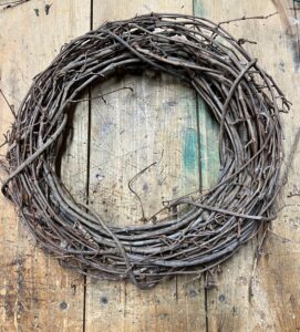 brown wreath